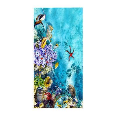 Prosoape de plajă din microfibră Prosoape de baie ultra ușoare albastre Pături de plajă rezistente la nisip Flotoare de plajă gigantice Piscine pentru copii