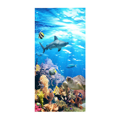 Prosoape de plajă din microfibră Prosoape de baie ultra ușoare albastre Pături de plajă rezistente la nisip Flotoare de plajă gigantice Piscine pentru copii