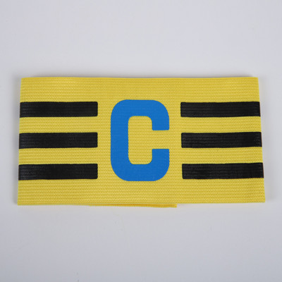 1 buc. Meci de fotbal Căpitan C Word Mark Bandără Pastă Team Leader C Word Nylon Ajustabil pentru fotbal Accesorii sportive Unisex