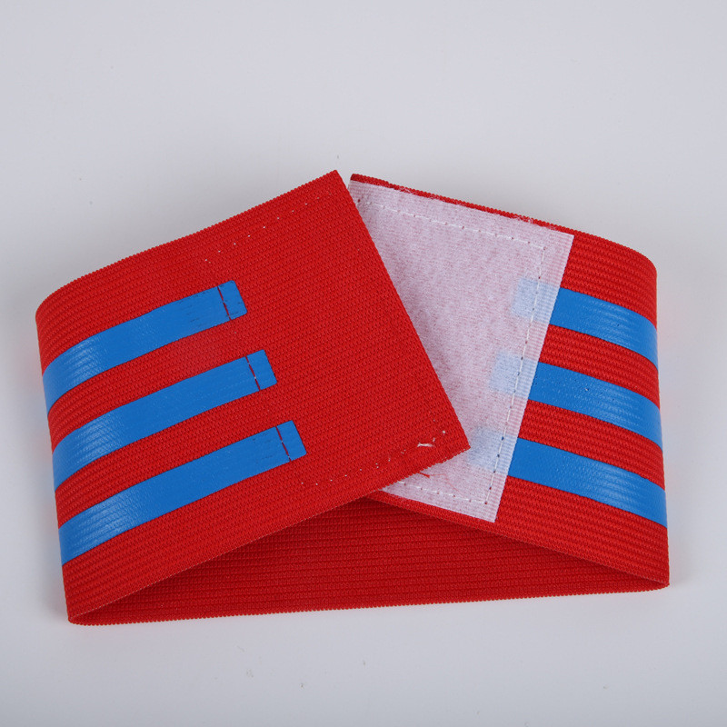 1 buc. Meci de fotbal Căpitan C Word Mark Bandără Pastă Team Leader C Word Nylon Ajustabil pentru fotbal Accesorii sportive Unisex