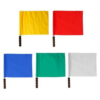 1 τεμ. Σημαία Διαιτητών Ποδοσφαίρου Κόκκινο Λευκό Κίτρινο Μπλε Πράσινο Προπόνηση Εντολής Σημαίας Ποδοσφαίρου Σήμα Διαγωνισμού Σημαία Προμήθειες διαιτητή