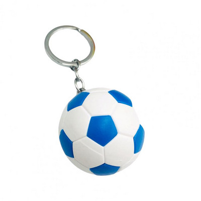 Jalgpalli võtmehoidja Keskkonnasõbralik simulatsioon jalgpalli palli auto võtmehoidja mitmeotstarbeline Unisex jalgpalli võtmehoidja jaoks