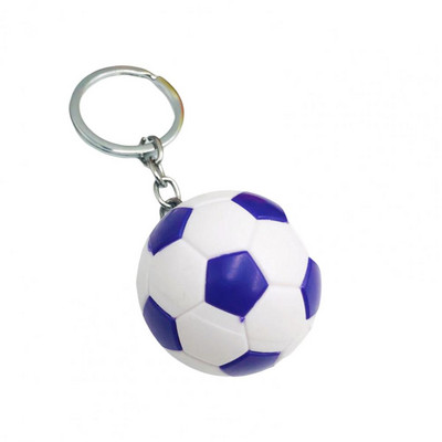 Jalgpalli võtmehoidja Keskkonnasõbralik simulatsioon jalgpalli palli auto võtmehoidja mitmeotstarbeline Unisex jalgpalli võtmehoidja jaoks