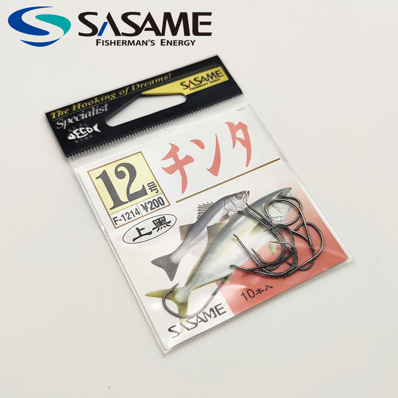 SASAME Chinta Finess õngekonks kõrge süsinikusisaldusega terasest Jaapani originaal kalakonks, okastraat, peen varre lapik kalastustarvikud