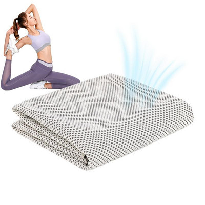 12x32in Ice Towel Workout Towel Soft Breathable Sweat Towel For Sports Yoga Gym Golf Camping Running Fitness Workout Activities