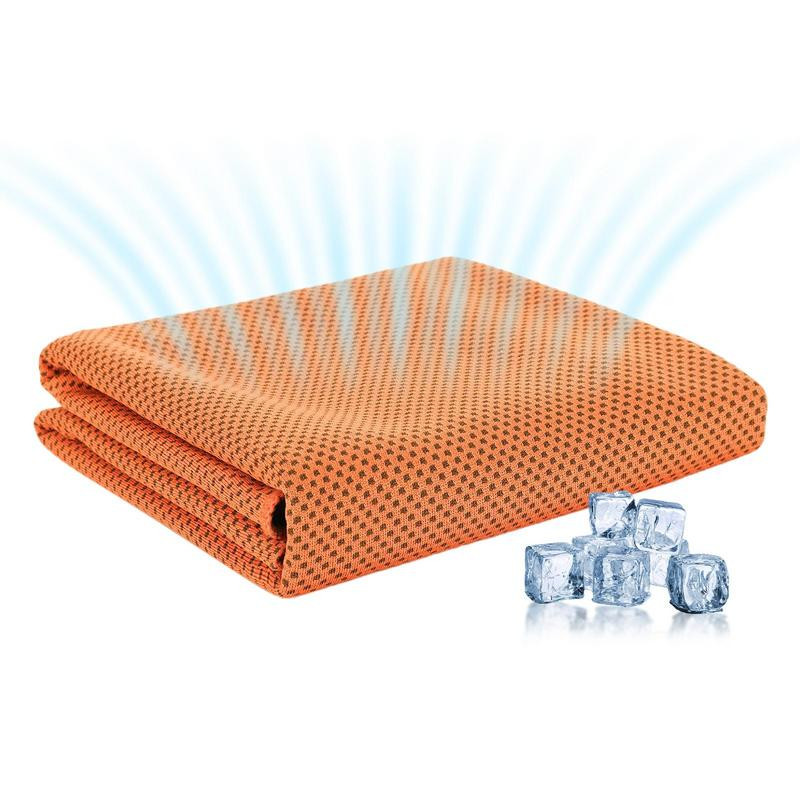 12 x 32 colių ledinis rankšluostis treniruočių rankšluostis Minkštas, kvėpuojantis prakaito rankšluostis, skirtas sportui jogos sporto salėje golfo stovyklavietėje bėgimas, kūno rengybos treniruotės