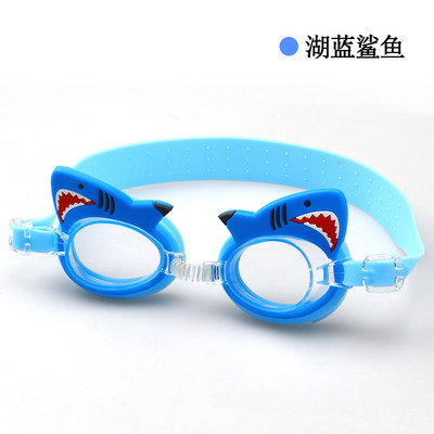 Nauji vandeniui nepralaidūs, mielas animacinių filmukų kūdikių veidrodiniai akiniai, skirti vaikams mokytis plaukti akinių diržas gali būti reguliuojamas