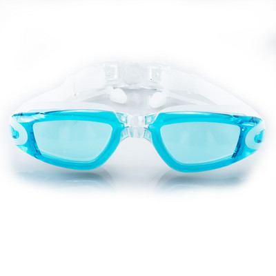 Γυαλιά κολύμβησης για ενήλικες με ωτοασπίδες Κλιπ μύτης Αντι-ομίχλη Προστασία φακού UV Αδιάβροχα γυαλιά κολύμβησης σιλικόνης очки для плавания