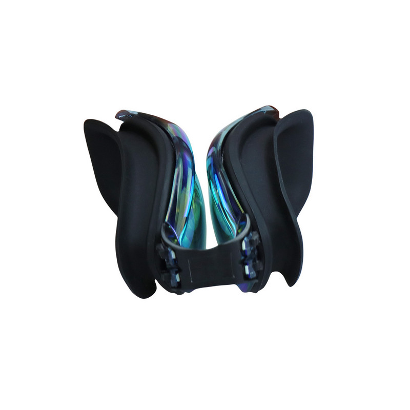 Γυαλιά κολύμβησης για ενήλικες με ωτοασπίδες Κλιπ μύτης Αντι-ομίχλη Προστασία φακού UV Αδιάβροχα γυαλιά κολύμβησης σιλικόνης очки для плавания