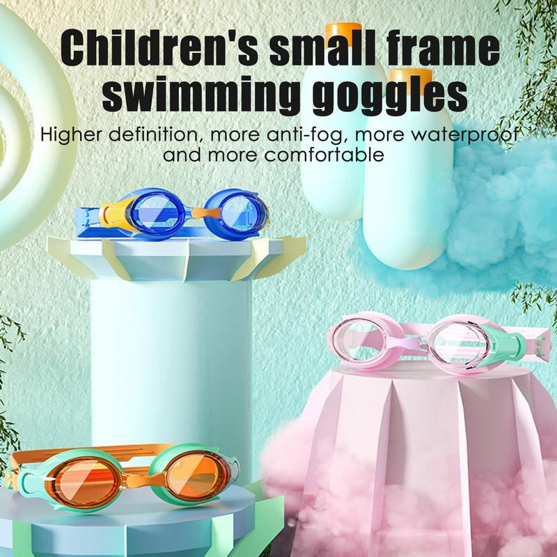 Laste ujumisprillid veekindlad uduvastased lekkekindlad HD ujumisprillid lastele väikelastele Professionaalsed sukeldumisujumisprillid
