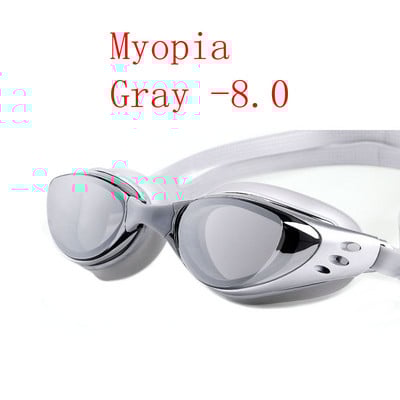 Γυαλιά κολύμβησης Myopia Anti Fog Γυναικεία Ανδρικά Επαγγελματικά Αδιάβροχα Γυαλιά Πισίνας από σιλικόνη Γυαλιά κολύμβησης Διόπτρας