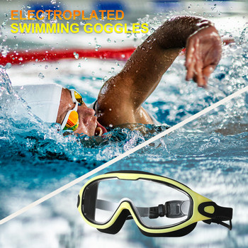Επαγγελματικά γυαλιά κολύμβησης Γυαλιά κολύμβησης κατά της ομίχλης Ενήλικες Γυαλιά κατάδυσης με αναπνευστήρα Ρυθμιζόμενα κιάλια Γυαλιά νερού