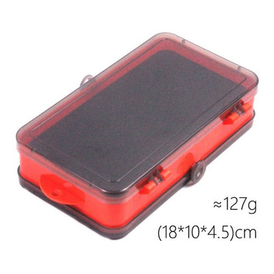 Püügitarvete kast 10 lahtrit kalastustarvikud peibutuskonksu hoiukohver Kahepoolsed kalapüügiriistade korraldajakastid