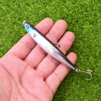 1 бр. Плаваща стръв за воблер 90 mm 8 g Topwater Pencil Fishing Lure Огъване на повърхността на умираща риба Tackle Японски изкуствени твърди примамки