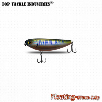 Topwater Floating Pencil Wobblers 5g 10g 15g Fishing Lures Bass Surface Stickbait Artificial Walking Baits Trolling Pesca 50