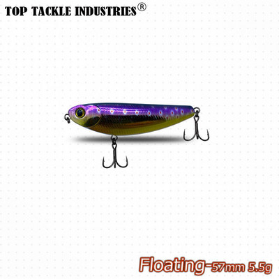 Topwater ujuvad pliiatsi voblerid 5 g 10 g 15 g kalapüügi landid Bass Surface Stickbait Kunstlikud kõndimissöödad Trolling Pesca 50
