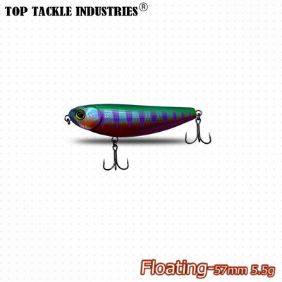 Topwater ujuvad pliiatsi voblerid 5 g 10 g 15 g kalapüügi landid Bass Surface Stickbait Kunstlikud kõndimissöödad Trolling Pesca 50