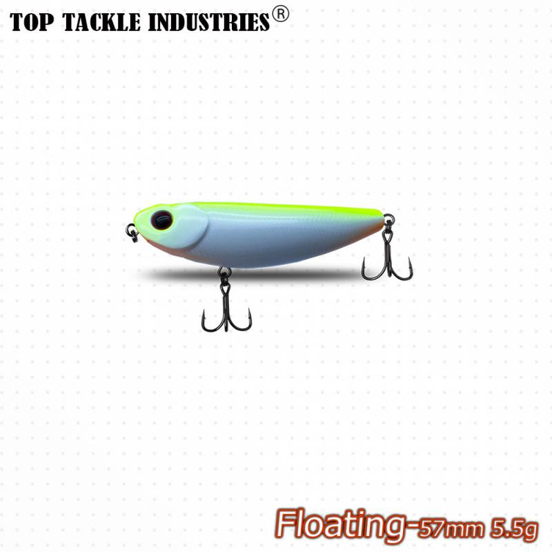 Topwater ujuvad pliiatsi voblerid 5 g 10 g 15 g kalapüügi landid Bass Surface Stickbait Kunstlikud kõndimissöödad Trolling Pesca 50