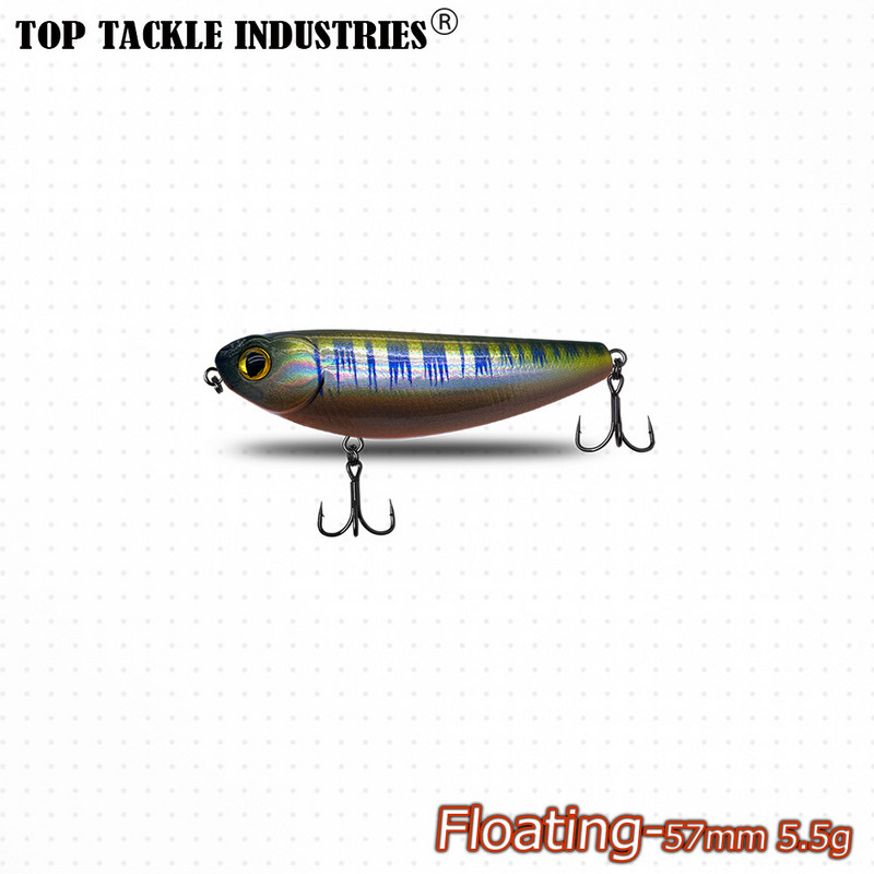 Topwater ujuvad pliiatsi voblerid 5 g 10 g 15 g kalapüügi landid Bass Surface Stickbait Kunstlikud kõndimissöödad Trolling Pesca 50