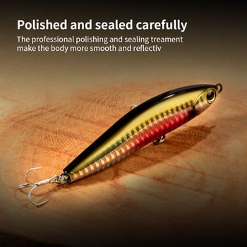 Μολύβι βύθισης 12,5 g 24 g Fishing Lure Weight System Jerkbait Strong Hook Swimbait Pesca Tackle Cast Deep Minnow Silicone Bait