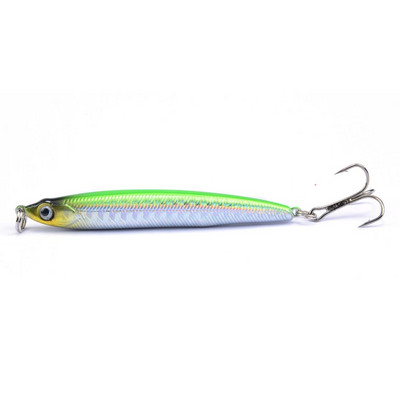 1 tk Kvaliteetne Thrill Stick püügilant 7 cm 10 g vajuv pliiats, pikk heitgaas Shad Minnow kunstsööda haugi landid
