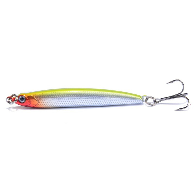 1 tk Kvaliteetne Thrill Stick püügilant 7 cm 10 g vajuv pliiats, pikk heitgaas Shad Minnow kunstsööda haugi landid
