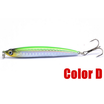 1 tk uppuv pliiats 10 g / 70 mm kalapüügi landid 8 cm 13 g Isca kunstlik kõva plastist sööt Treble konksud Articulos De Pesca