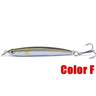 1 tk uppuv pliiats 10 g / 70 mm kalapüügi landid 8 cm 13 g Isca kunstlik kõva plastist sööt Treble konksud Articulos De Pesca