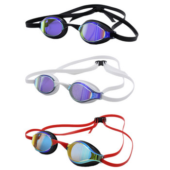 Професионални очила за плуване Възрастни Очила за плуване против замъгляване Очила за плуване с регулируема катарама Бинокли за плуване Очила за вода