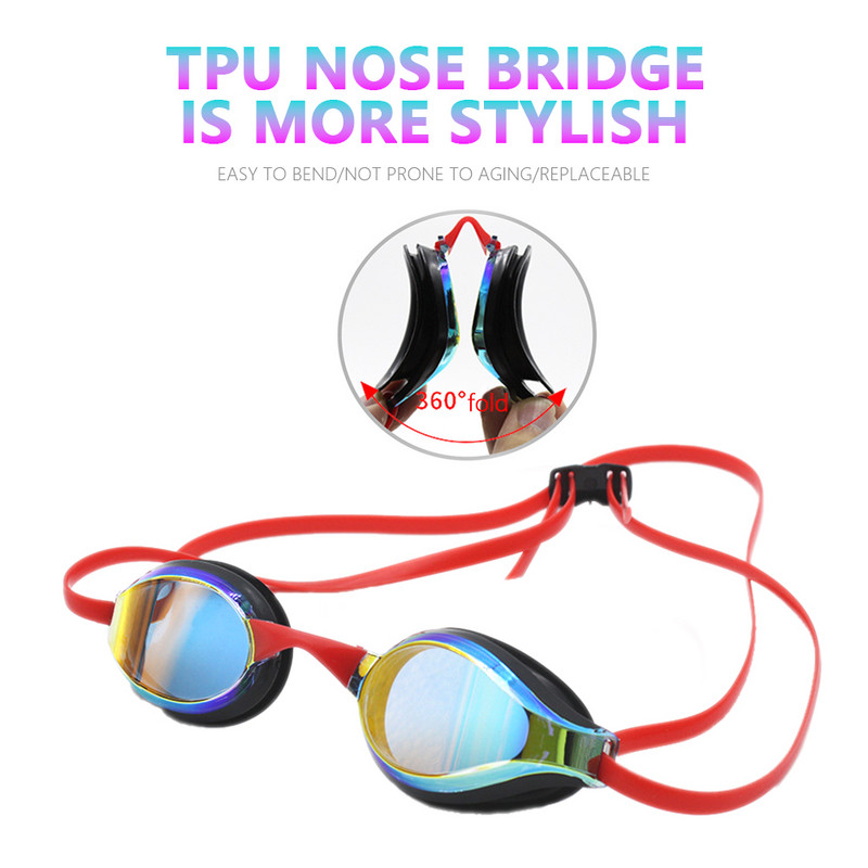 Professionaalsed ujumisprillid Täiskasvanute uduvastased ujumisprillid Reguleeritava pandlaga ujumisprillid Ujumisbinoklid veeprillid