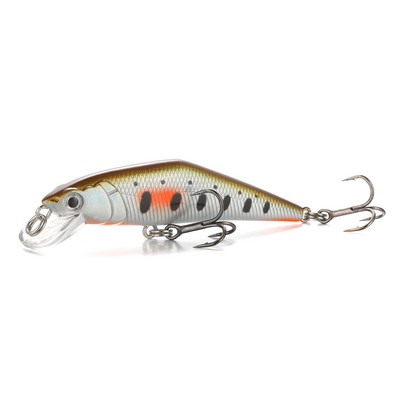 Kuum Jaapani kvaliteetne Pesca Stream kalastuslant D-kontaktiga 63mm 7g uppuv Minnow kunstlik kõva sööt forellile ahvena haugi lõhele