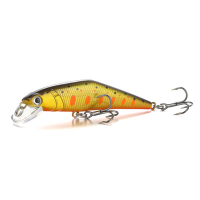 Kuum Jaapani kvaliteetne Pesca Stream kalastuslant D-kontaktiga 63mm 7g uppuv Minnow kunstlik kõva sööt forellile ahvena haugi lõhele