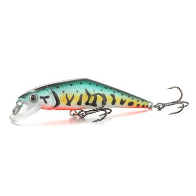 Kuum Jaapani kvaliteetne Pesca Stream kalastuslant D-kontaktiga 63mm 7g uppuv Minnow kunstlik kõva sööt forellile ahvena haugi lõhele