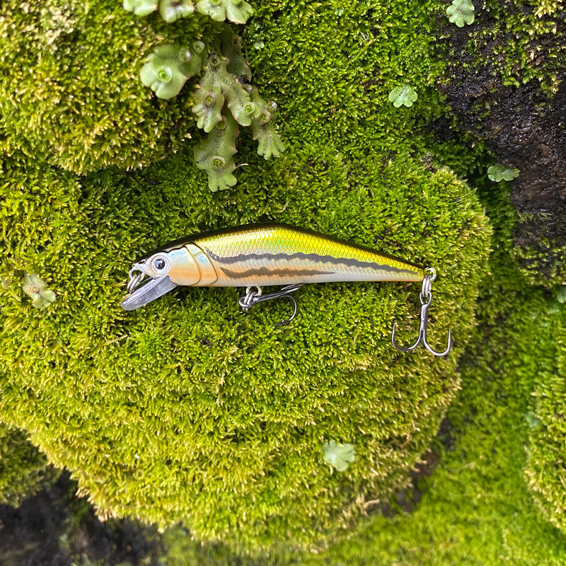 Vruća japanska kvaliteta Pesca Stream Fishing Lure D-contact 63mm 7g Sinking Minnow Umjetni tvrdi mamac za pastrv grgeč Štuka Losos