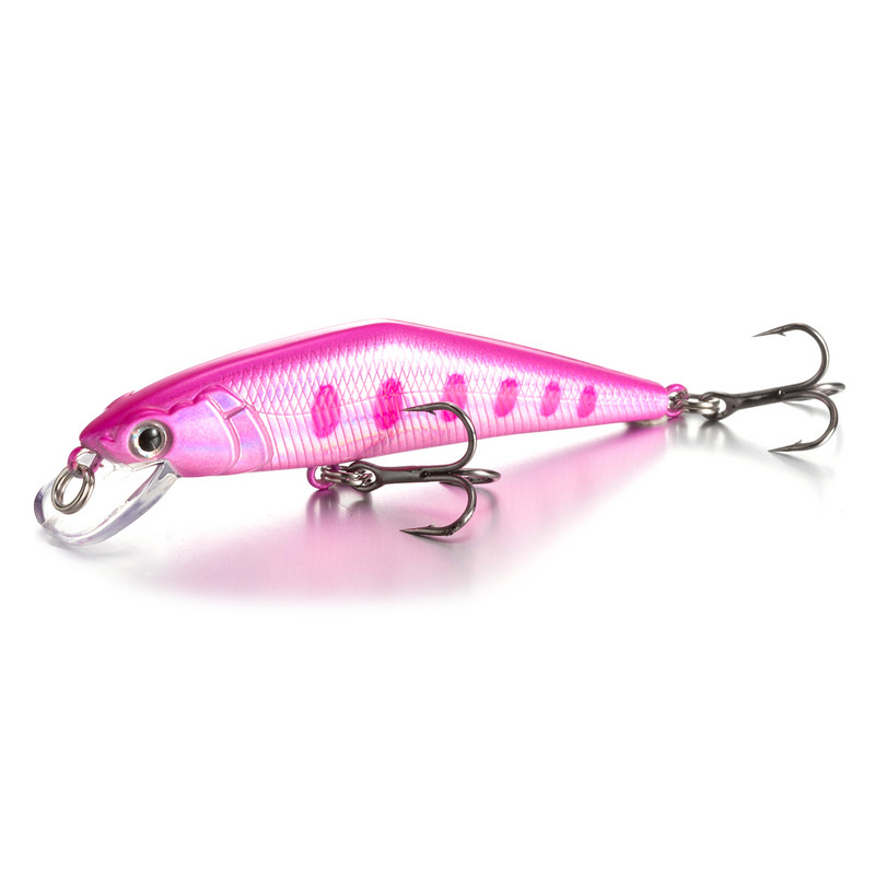 Vruća japanska kvaliteta Pesca Stream Fishing Lure D-contact 63mm 7g Sinking Minnow Umjetni tvrdi mamac za pastrv grgeč Štuka Losos