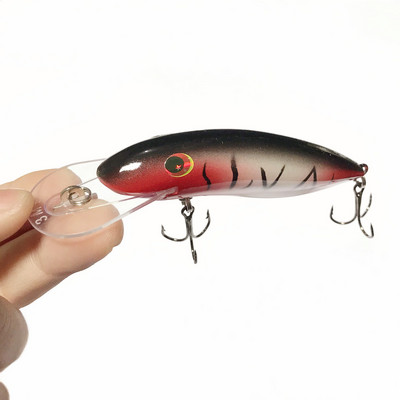 1vnt Minnow žvejybos masalas 10,5 cm 13,4 g plūduriuojantis kietas dirbtinis masalas lydekos ešerio upėtakio vobleriai žūklės reikmenys