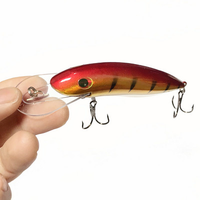 1vnt Minnow žvejybos masalas 10,5 cm 13,4 g plūduriuojantis kietas dirbtinis masalas lydekos ešerio upėtakio vobleriai žūklės reikmenys