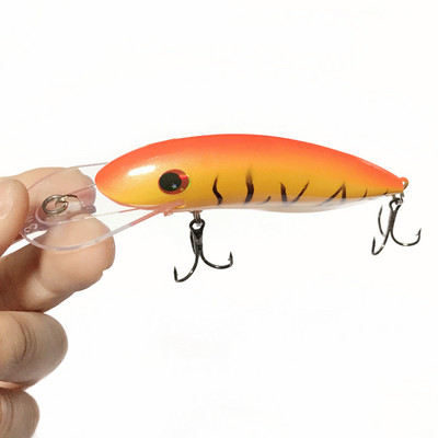 1vnt Minnow žvejybos masalas 10,5 cm 13,4 g plūduriuojantis kietas dirbtinis masalas lydekos ešerio upėtakio vobleriai žūklės reikmenys