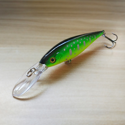 NAUJAS 11 cm 10,5 g kietas masalas Minnow Streak žvejybos masalai Bass Fresh Water Hook Nardymo ešeriai Vobleris Jerkbait