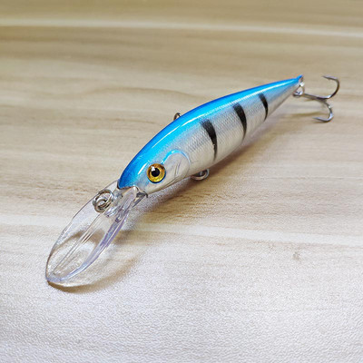 NAUJAS 11 cm 10,5 g kietas masalas Minnow Streak žvejybos masalai Bass Fresh Water Hook Nardymo ešeriai Vobleris Jerkbait