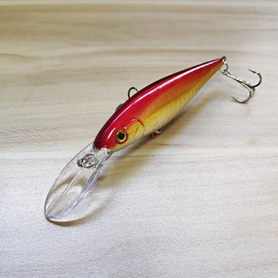 NAUJAS 11 cm 10,5 g kietas masalas Minnow Streak žvejybos masalai Bass Fresh Water Hook Nardymo ešeriai Vobleris Jerkbait