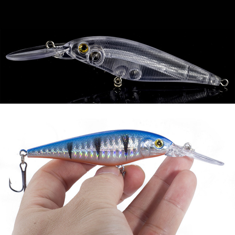 NAUJAS 11 cm 10,5 g kietas masalas Minnow Streak žvejybos masalai Bass Fresh Water Hook Nardymo ešeriai Vobleris Jerkbait