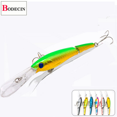 Nagy mesterséges/hamis csali horgászathoz/pisztránghoz Swimbait Jerkbait Wobbler trolling/csuka basszus Hard Minnow horgászfelszerelés/csali tenger 1 db