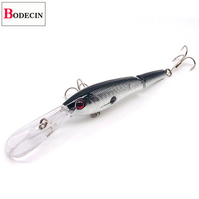 Suur tehissööt / võltssööt kalapüügiks / forelli ujumissööt Jerkbait vobler trollimiseks / haugi bass Hard Minnow kalastustarbed / peibutis meri 1 tk