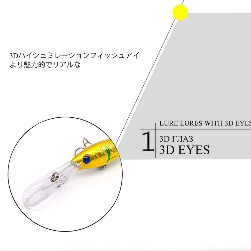 Suur tehissööt / võltssööt kalapüügiks / forelli ujumissööt Jerkbait vobler trollimiseks / haugi bass Hard Minnow kalastustarbed / peibutis meri 1 tk