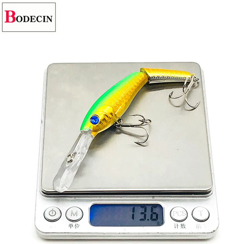 Suur tehissööt / võltssööt kalapüügiks / forelli ujumissööt Jerkbait vobler trollimiseks / haugi bass Hard Minnow kalastustarbed / peibutis meri 1 tk