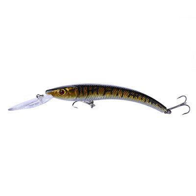 Uus 1 tk 15,5 cm / 16,3 g vobleriga kalapüügi lant Big Crank Bait Minnow Bass trolling Kunstlik sööt haugi karpkala landid kalapüük