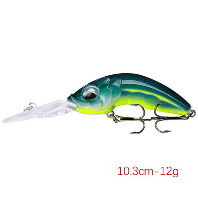 Uus 1 tk 15,5 cm / 16,3 g vobleriga kalapüügi lant Big Crank Bait Minnow Bass trolling Kunstlik sööt haugi karpkala landid kalapüük