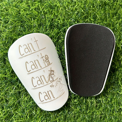 1 ζεύγη EVA σφουγγάρι Μικρά Μίνι Κνήμες Αντικραδασμικής Προστασίας Ποδοσφαίρου Προπόνηση ποδοσφαίρου Προστατευτικά κνήμης