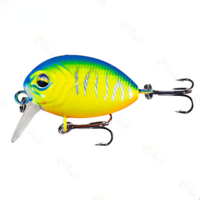 Uus Peche Jaapani disainiga kõva püügilant 35 mm 3,8 g minivoblerite vändaga sööt haugi ujuva vändaga Pesca